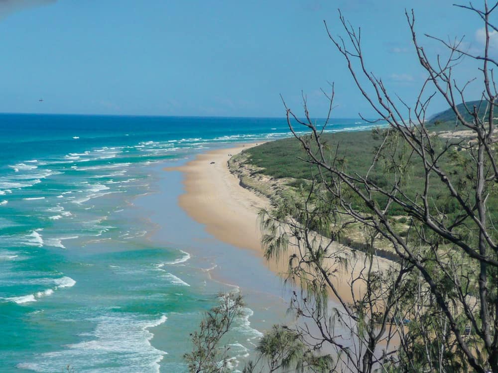 Australia in Pictures- most beautiful places- Fraser Island views from Indian Head, Queensland