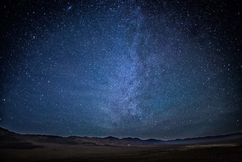 Death valley astrophotography spot- Ubehebe Crater