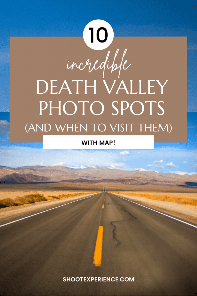 Looking for the best Death Valley photo spots? Want to find the most beautiful photography locations inside the park? Here's everything you need to know (with map)